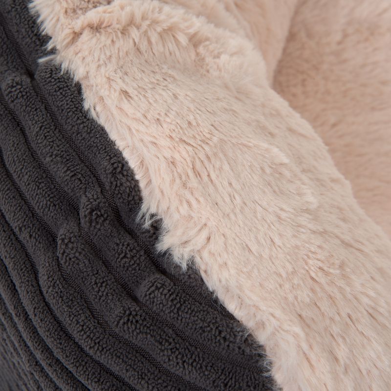 Cosy Cord cuddly bed 51 x 43 x 15 cm (L x W x H)