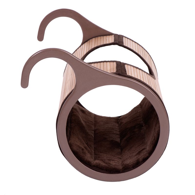 Natural Retreat Radiator Cat Bed Beige/brown