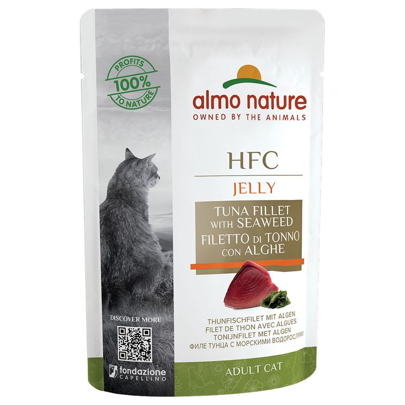 Almo Nature HFC Jelly Pouches 6 x 55g Chicken