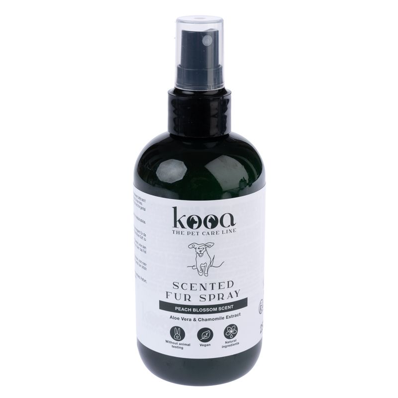 kooa Coat Spray with Peach Blossom Scent 250ml