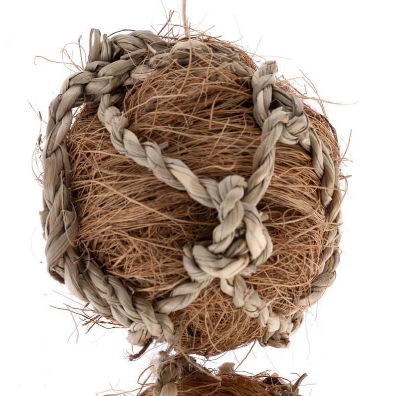 TIAKI Coconut Fibre Balls Set of 2 x 6cm (diameter)