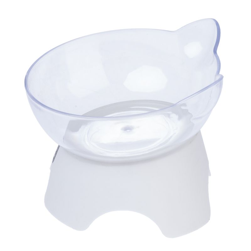 TIAKI Transparent cat bowl 350 ml