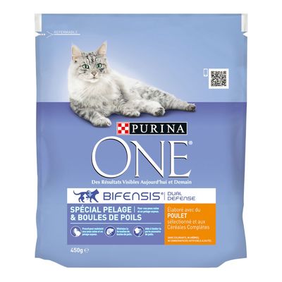 PURINA ONE Coat And Hairball Chicken 4 x 1,5 kg