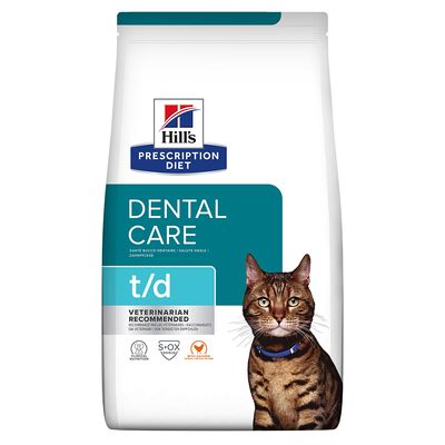 Hill's Prescription Diet Feline t/d Dental Care - Chicken 1.5kg