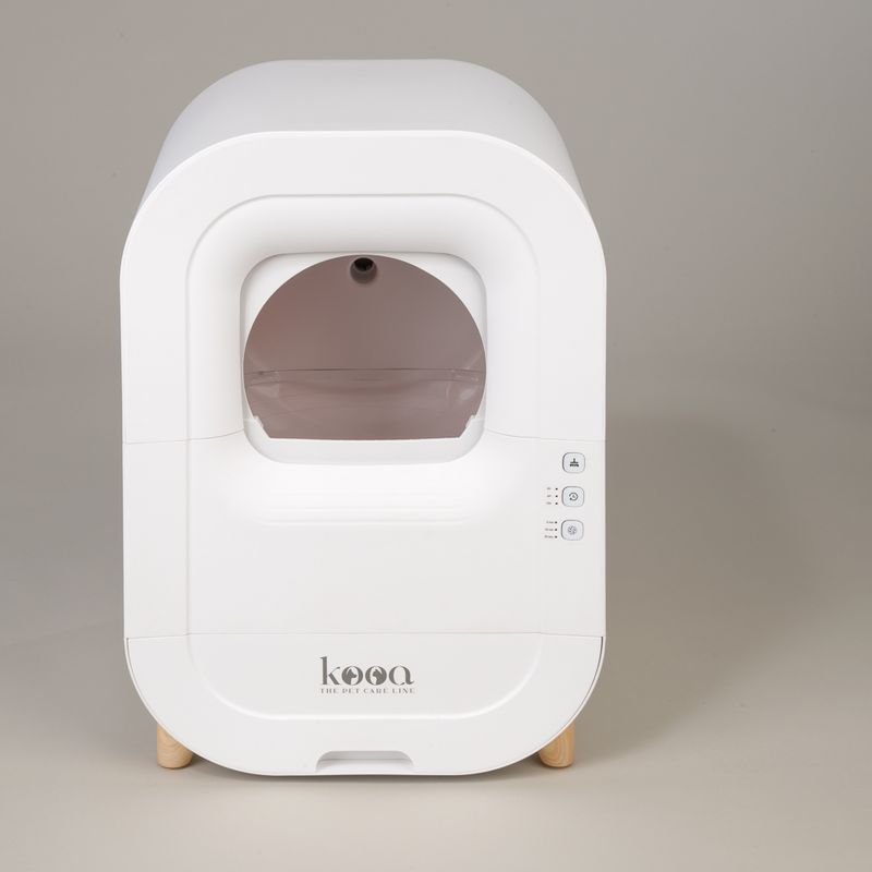 kooa Automatic Litter Box White