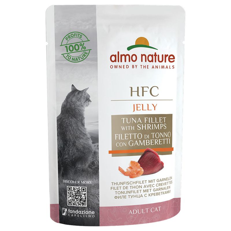 Almo Nature HFC Jelly Pouches 6 x 55g Chicken