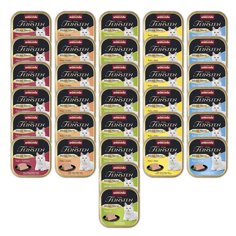 Mixed Megapack animonda vom Feinsten Adult 32 x 100g Assorted Poultry
