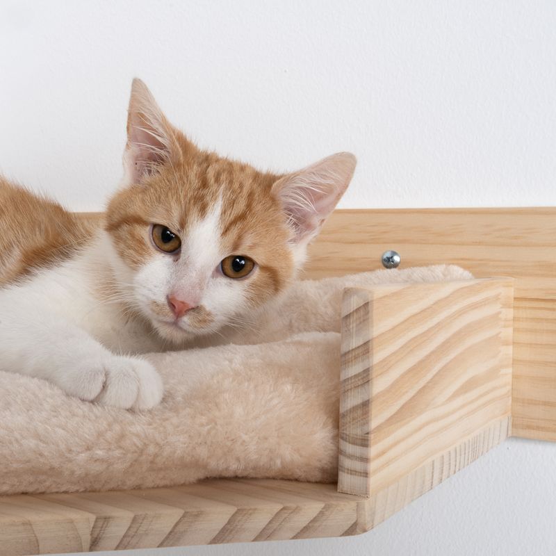 Modern Living Serra Wall Mounted Bed Natural / beige