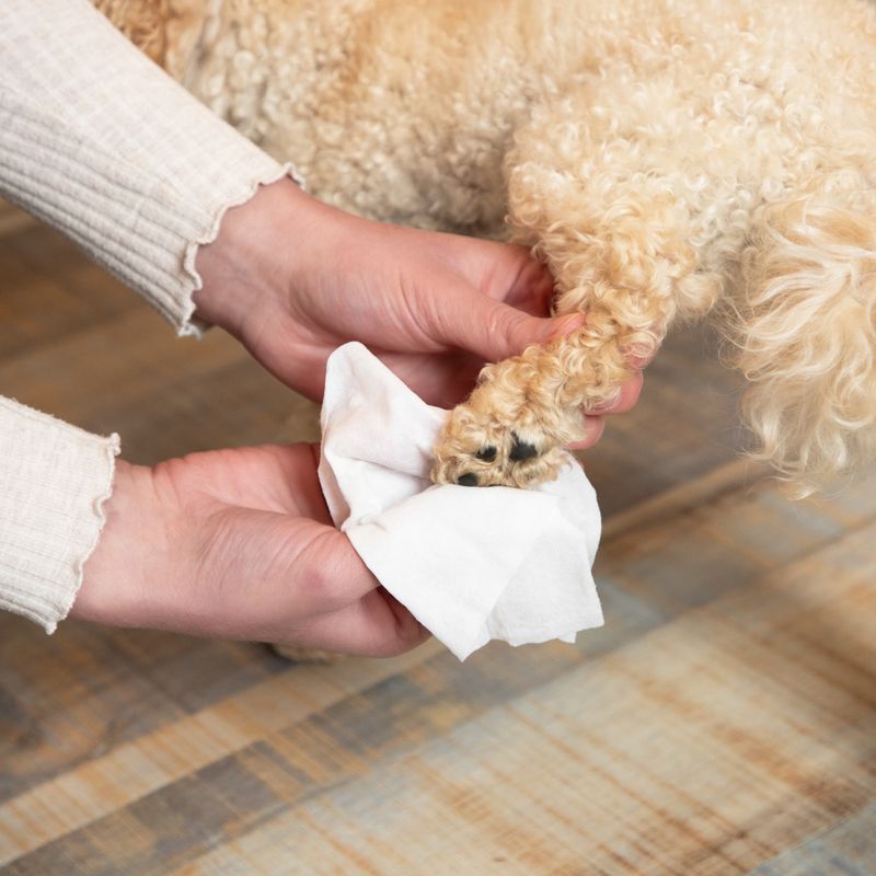 kooa bamboo hygiene wipes Baby powder fragrance