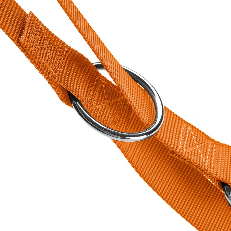 HUNTER Adjustable lead London, orange 200 cm long, 10 mm wide