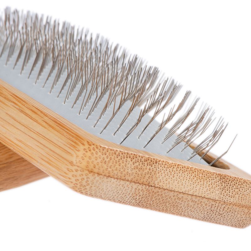 kooa Bamboo Slicker Brush 15.5 x 12.2cm (L x W)