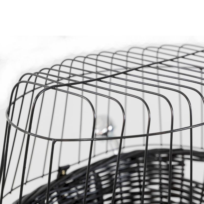 Trixie Bicycle Basket - Black 50 x 35 x 41 cm (L x W x H)