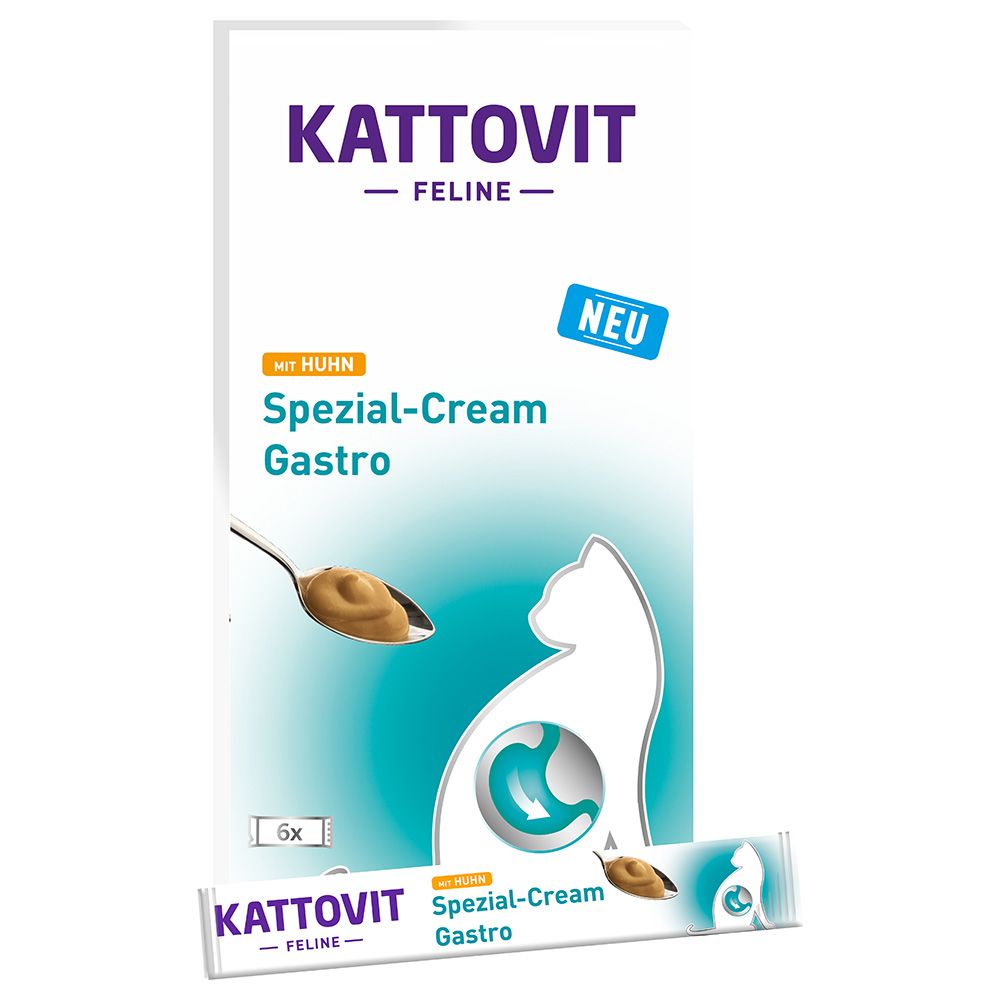 Kattovit Gastro Special Cream Chicken (6 x 15g)