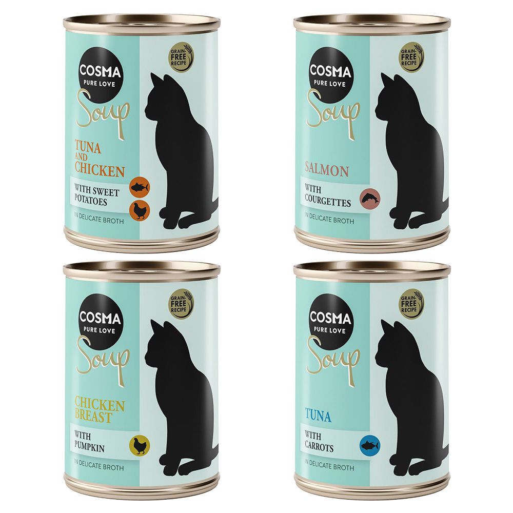 Cosma Soup 6 x 100g Mix 2 (4 Varieties)