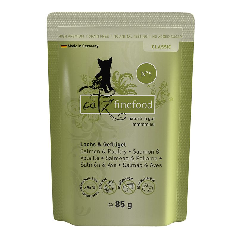 catz finefood Pouch 8 x 85g Game