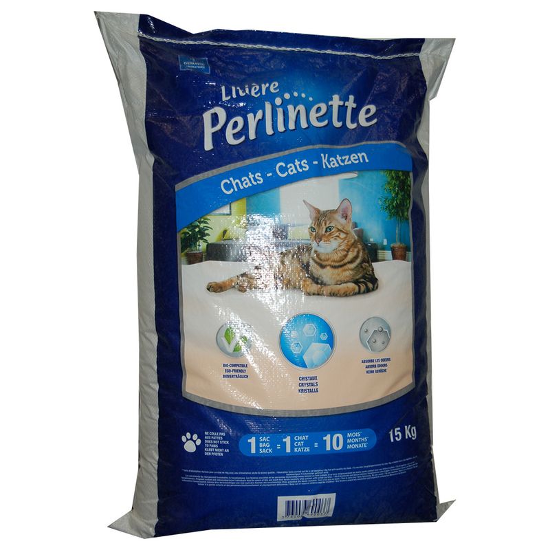 Perlinette Irrégulière Cat Litter 2 x 7.2kg