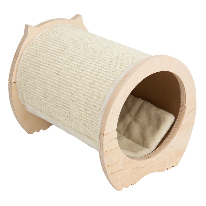 Natural Paradise Scratching Mat Cat Bed - Peony 41 x 30.5 x 32.5 cm (L x W x H)