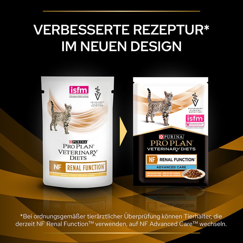 PURINA PRO PLAN Veterinary Diets Feline NF Advanced Care Chicken 20 x 85 g