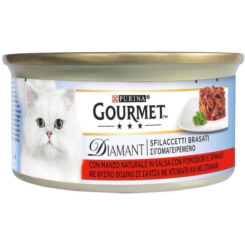 Gourmet Diamond 48 x 85 g Fillets with natural chicken