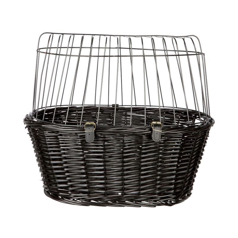 Trixie Bicycle Basket - Black 50 x 35 x 41 cm (L x W x H)