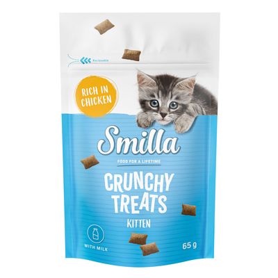 Smilla Crunchy Treats Kitten Chicken (65g)