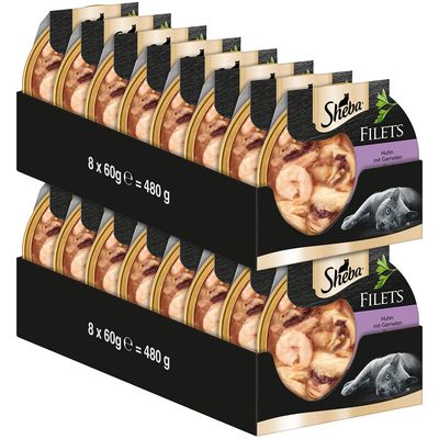 Sheba Fillets 32 x 60g Chicken with Tuna