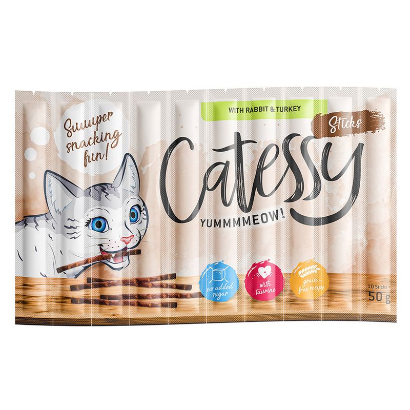 Catessy Sticks 10 x 5g with Poultry & Liver