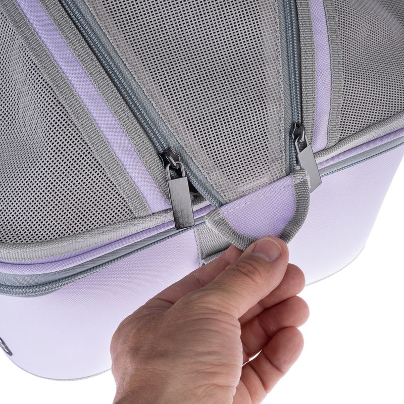 TIAKI Lavender Pet Carrier 46 x 36 x 35 cm (L x W x H)