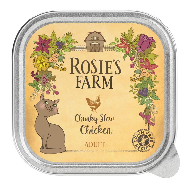 Rosie's Farm Adult Chunky Stew with Chicken 16 x 100g (trays)