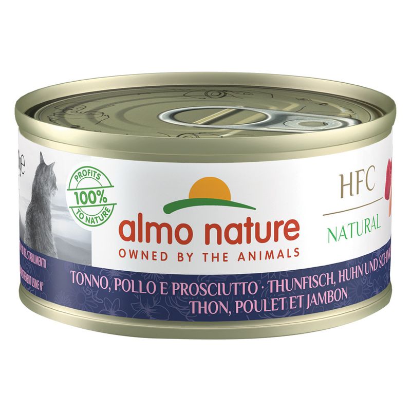 Almo Nature Saver Pack 24 x 70g HFC Natural Atlantic Tuna