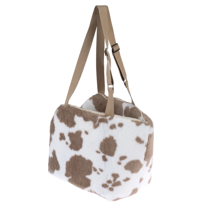 TIAKI Cow Print Shoulder Carrier 41 x 27 x 29cm (L x W x H)