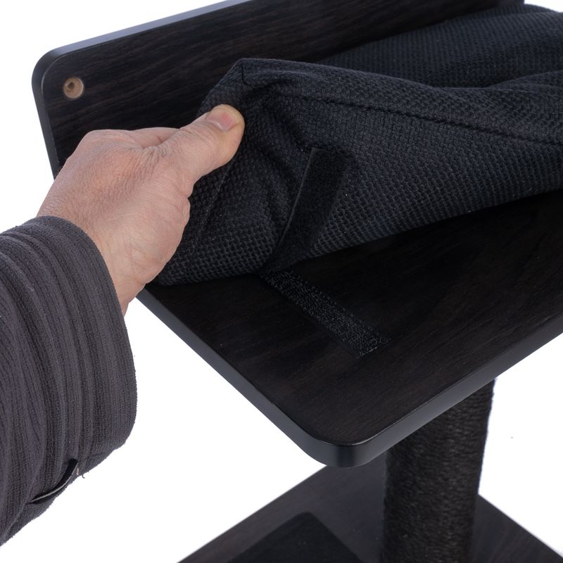 Modern Living San Francisco Wall Scratching Post Black