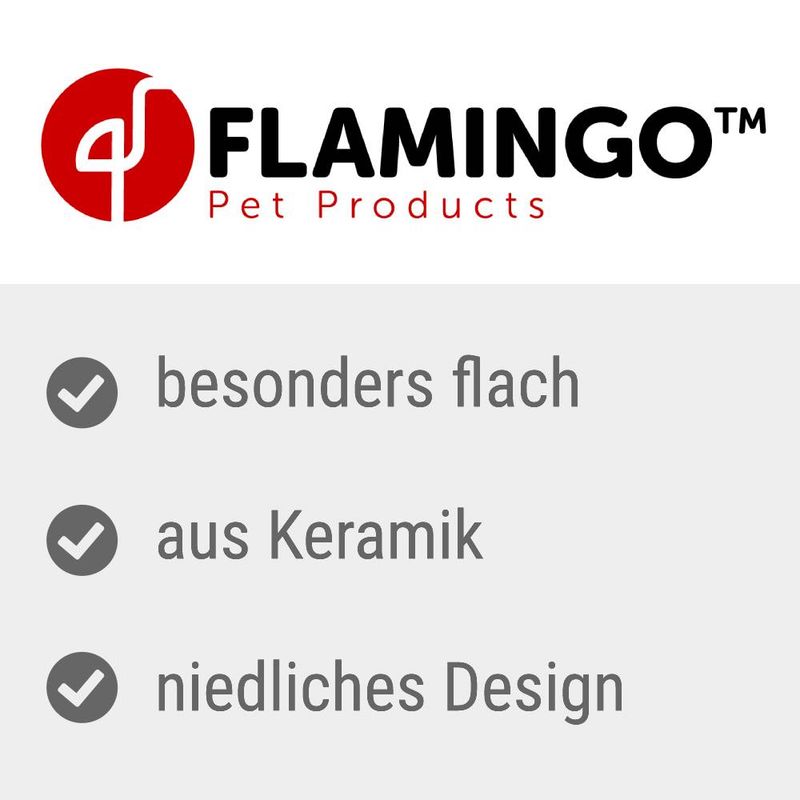 Flamingo Ceramic Plate Cat Guus 30 ml, Ø 12,7 cm