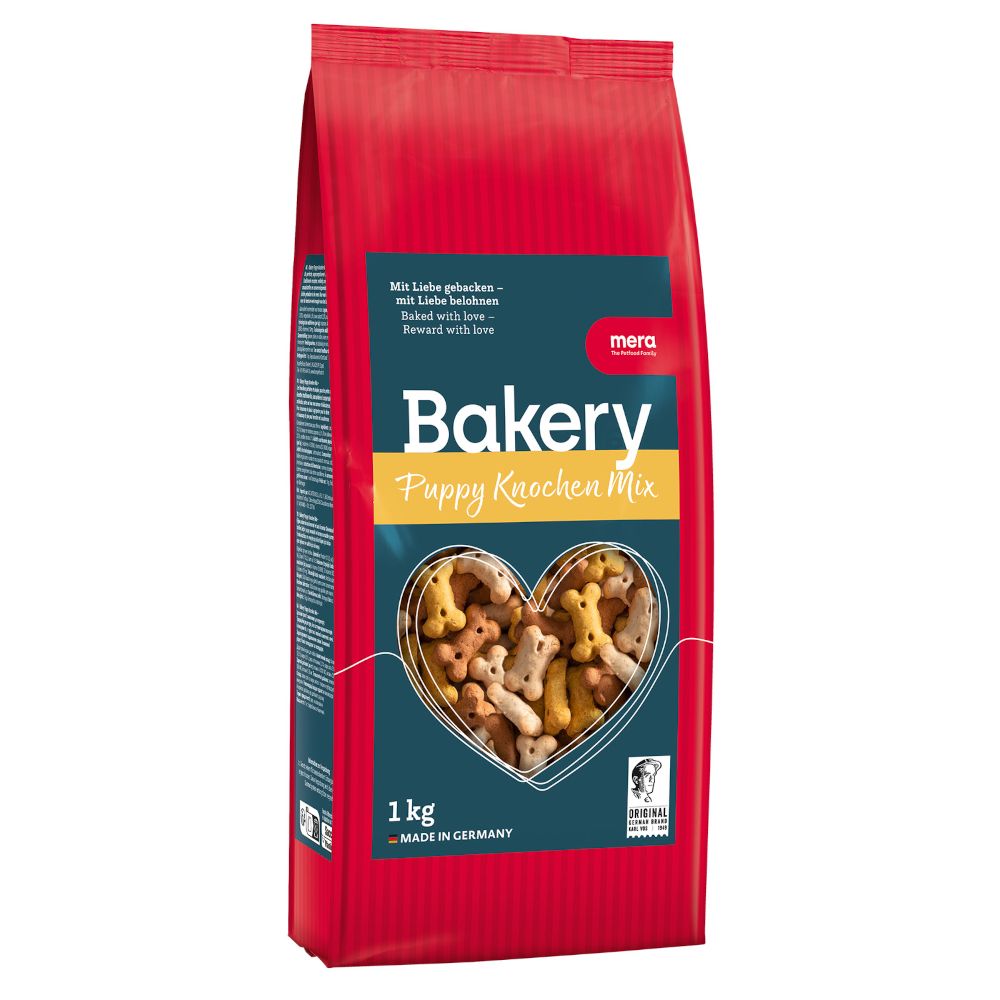 mera Bakery Snacks Puppy Bone Mix 2 x 1 kg