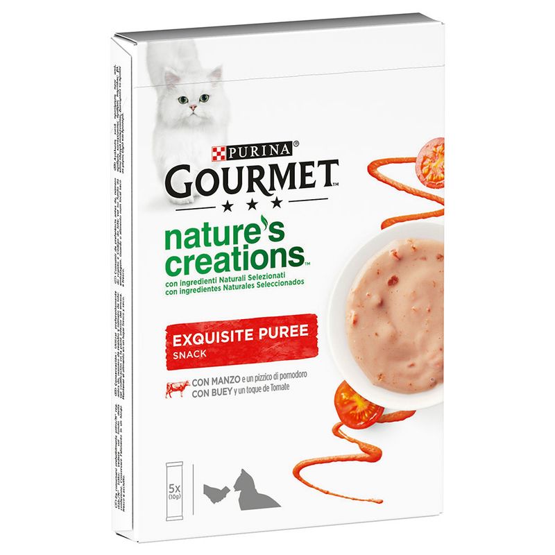 Gourmet Nature's Creations Snack 5 x 10 g Salmon and carrots
