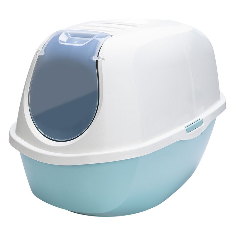 Karlie Eco Smart Cat Litter Tray Aqua