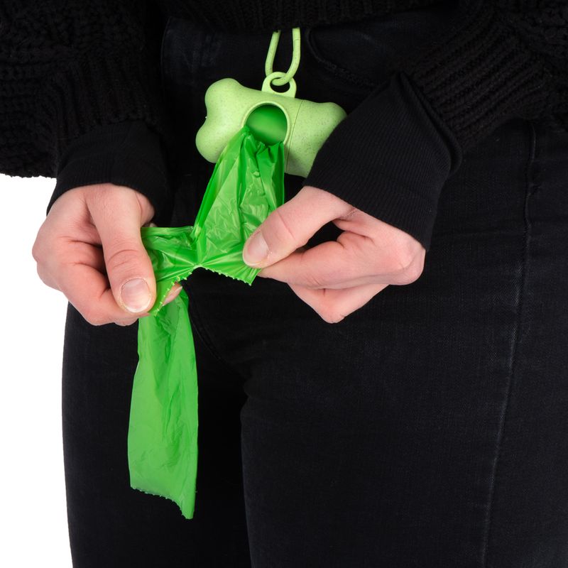 Dog waste bag dispenser Harvest including roll Bag dispenser incl. 1 roll with 10 bags