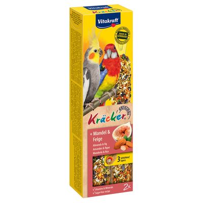 Vitakraft Parakeet Crackers Almond & Fig (180g)