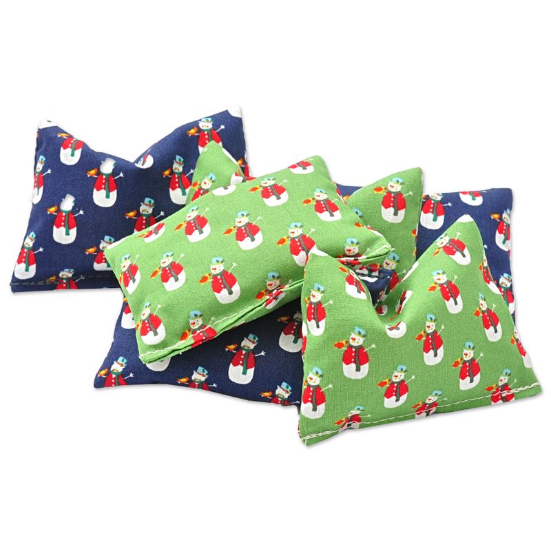 Aumüller Valerian Snowmen Cat Cushion Toy Set Set of 2