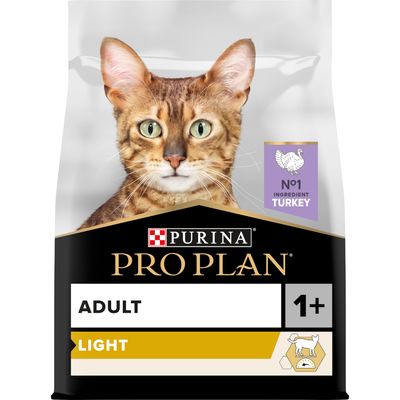 PURINA PRO PLAN Light Adult - Rich in Turkey 3kg