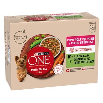PURINA ONE Mini Adult Weight Control Turkey 10 x 85g
