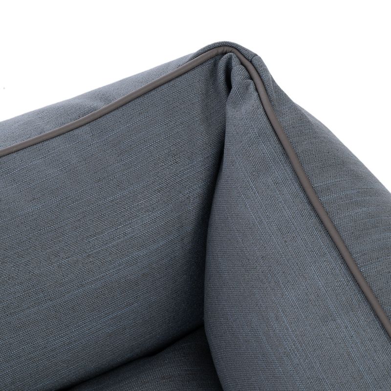 Modern Living Skara Dog Bed - Dark Grey Size M: 100 x 70 x 21 cm (L x W x H)