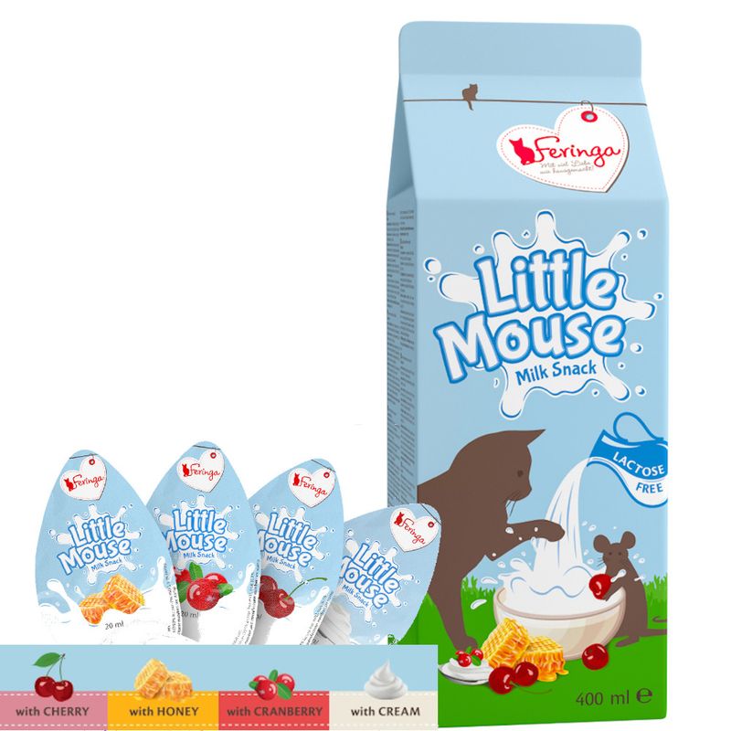 Feringa Little Mouse Milk Snacks Mixed Pack 20 x 20ml