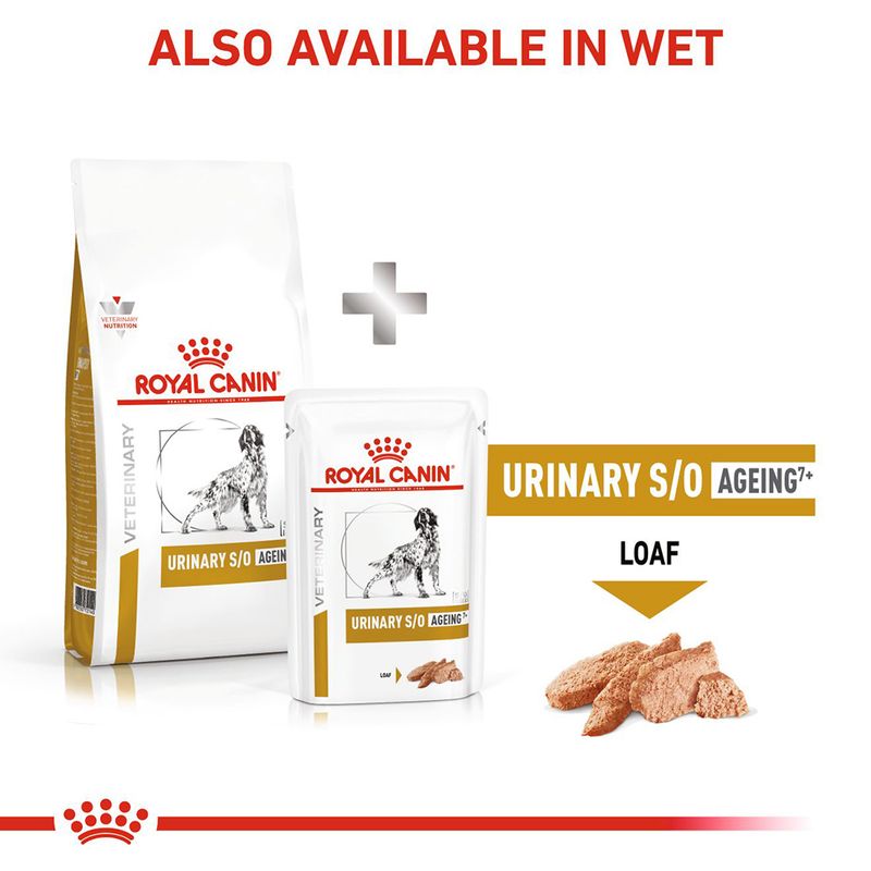 Royal Canin Veterinary Dog - Urinary S/O Ageing 7+ 8kg