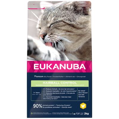Eukanuba Hairball Control Adult 2kg