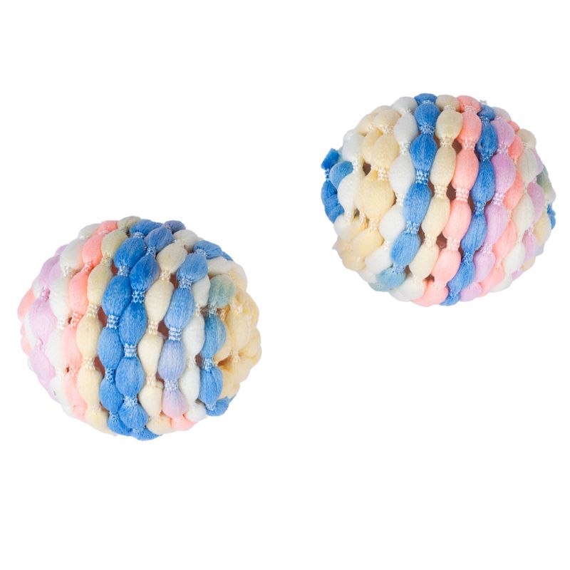 TIAKI Rainbow Rattle Ball Set Set of 2