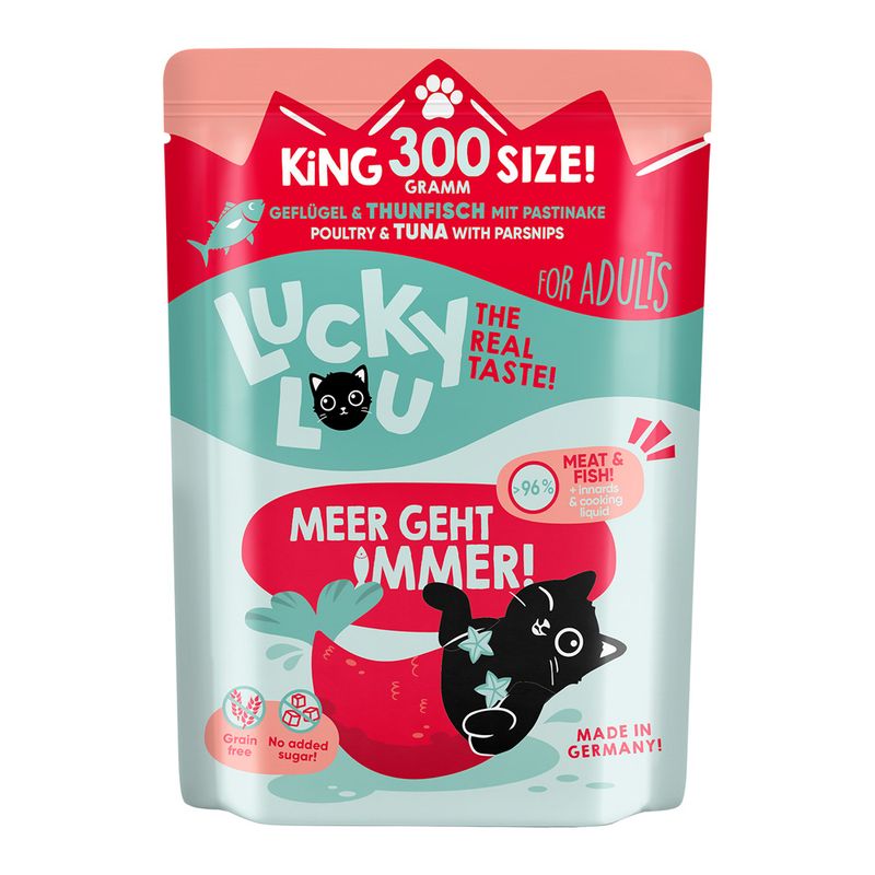 Lucky Lou Adult Saver Pack 24 x 300g Poultry & Rabbit