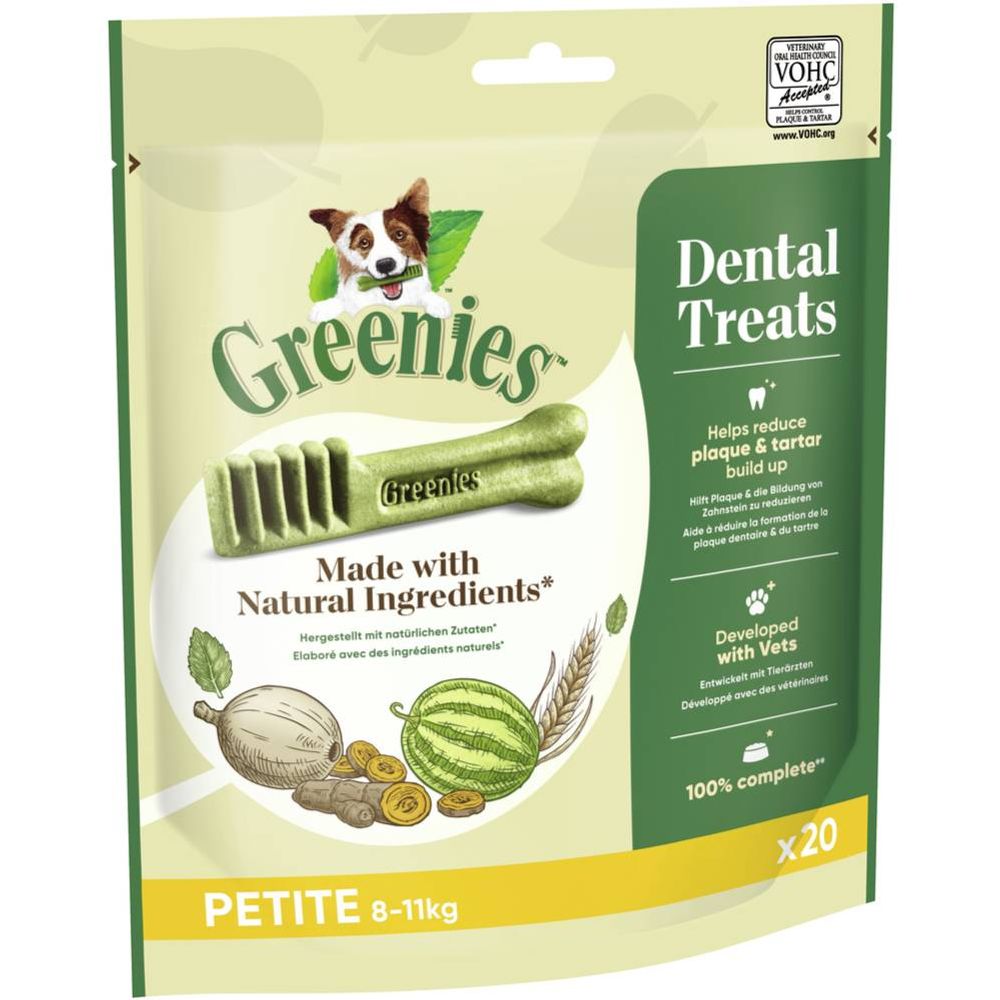 Greenies Canine Dental Chews Teenie (170g / 22 treats.)