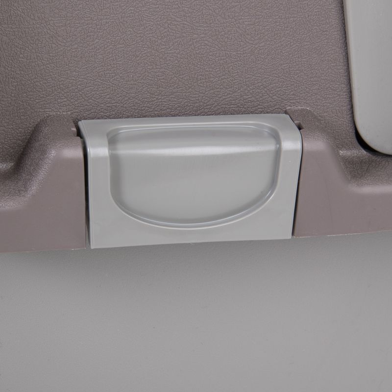 Omega Paw Roll'n'Clean Litter Box Taupe / Grey