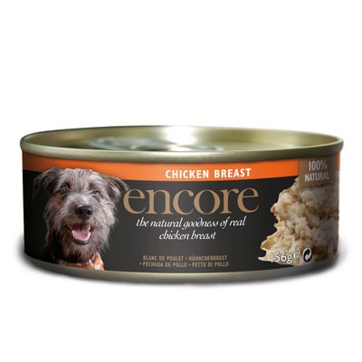 Encore Dog Tin 12 x 156g Chicken Breast with Rice